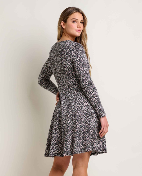 Toad & Co LS Dress Freesia Wrap Women