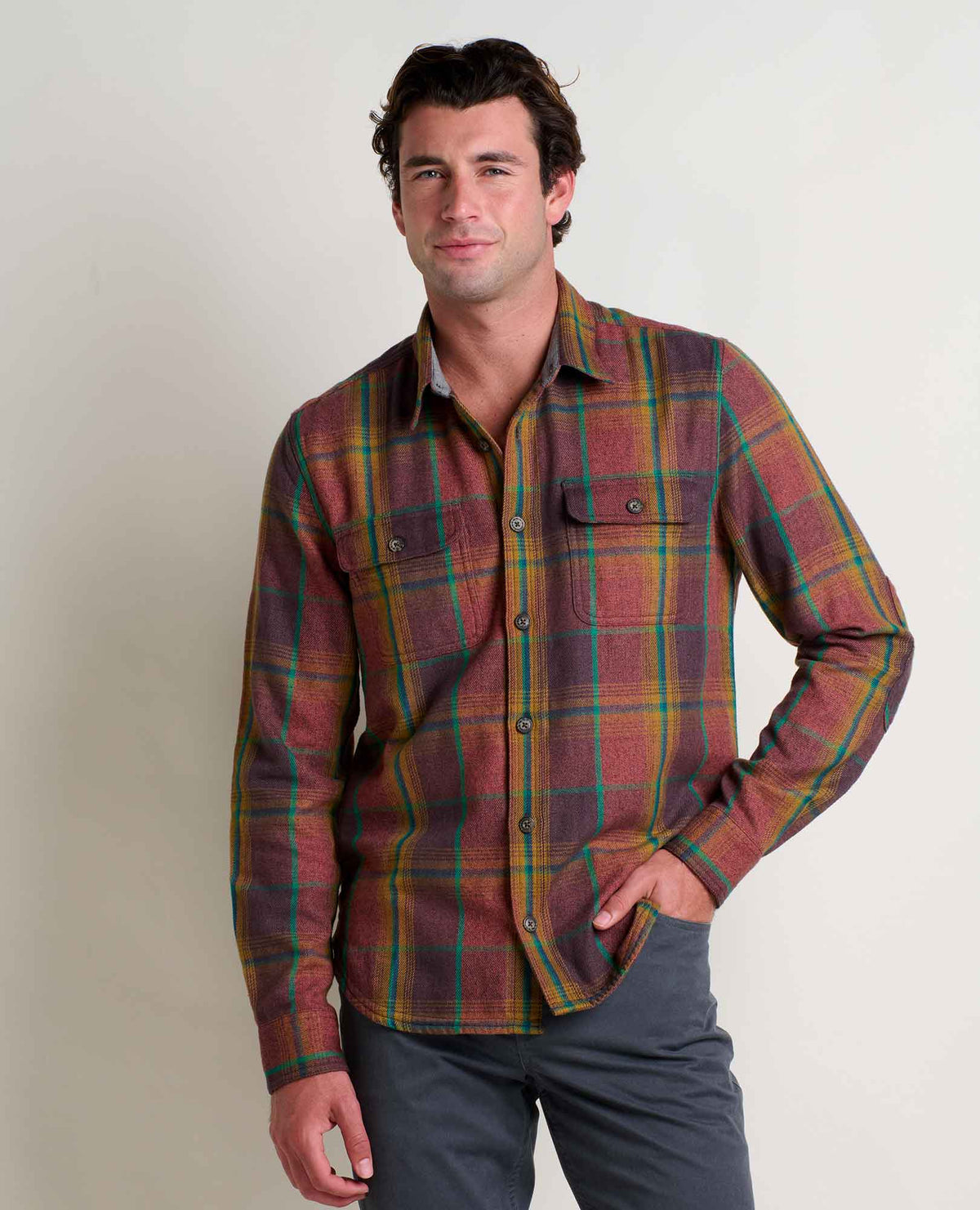 Chemise manches longues Toad & Co Ranchero Hommes