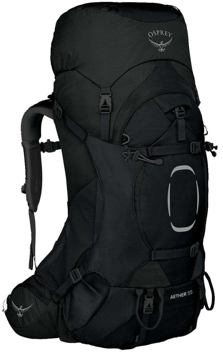 Sac à dos Osprey Aether 55 Hommes - Plein Air Entrepôt