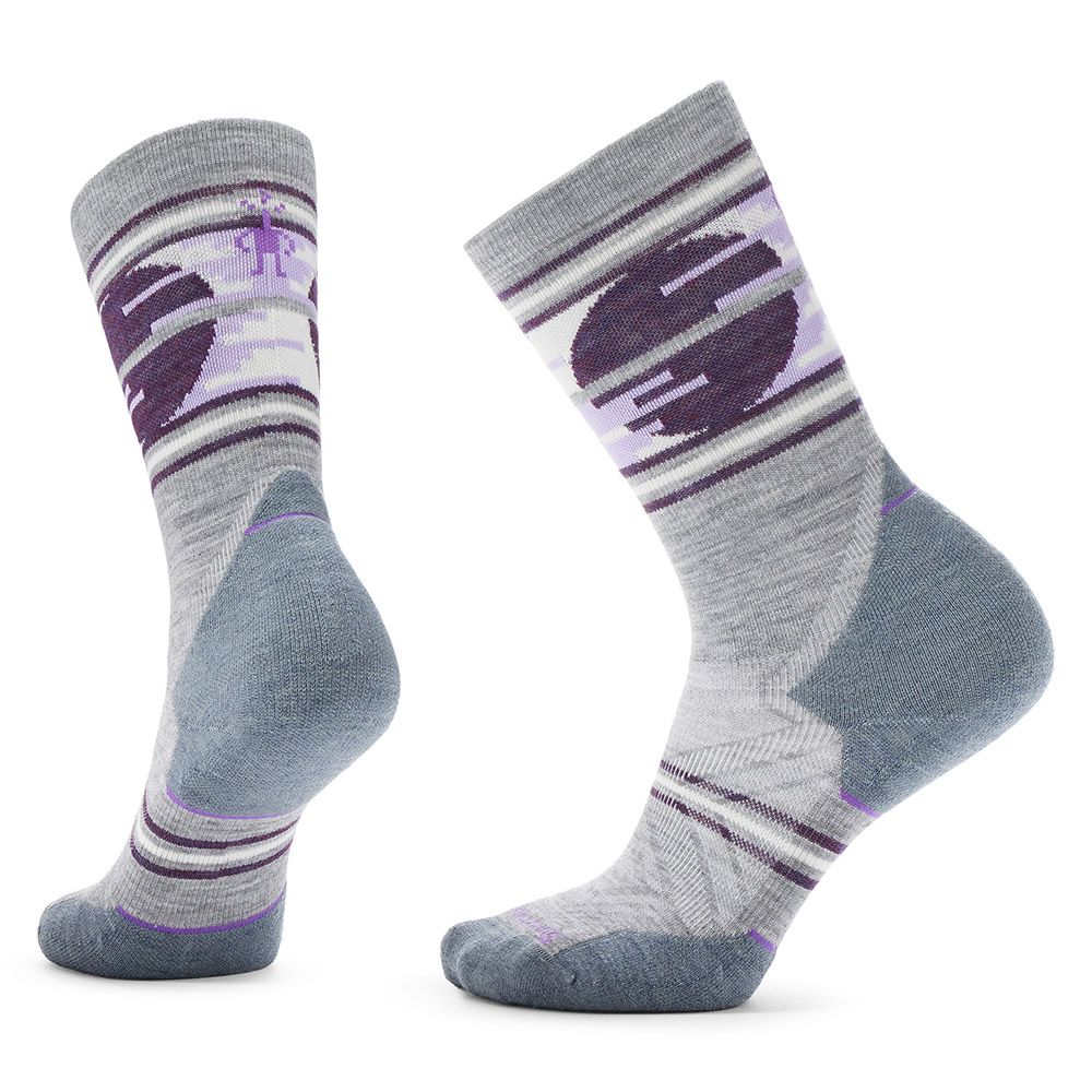 Bas Smartwool Trail Run Targeted Cushion Sunset Trail Crew Femmes - Plein air Entrepôt