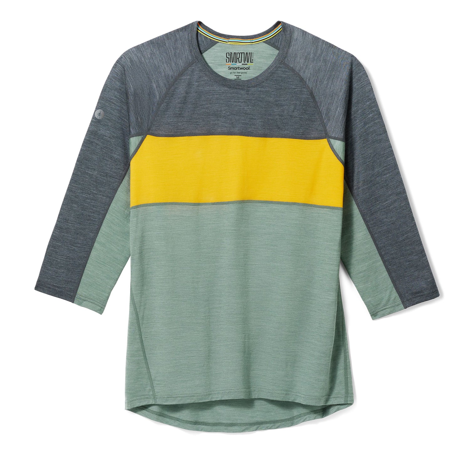 Smartwool Ultralite Mountain Bike 3/4 Manches Tee Hommes - Plein air Entrepôt