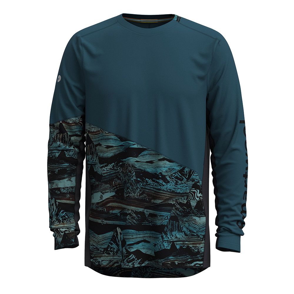 Smartwool Mountain Bike Manches Longues Jersey Hommes - Plein Air Entrepôt