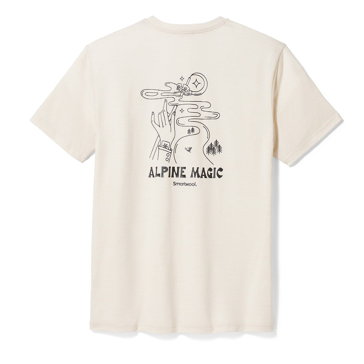 Smartwool Graphic Tee Alpine Magic Unisexe - Plein Air Entrepôt