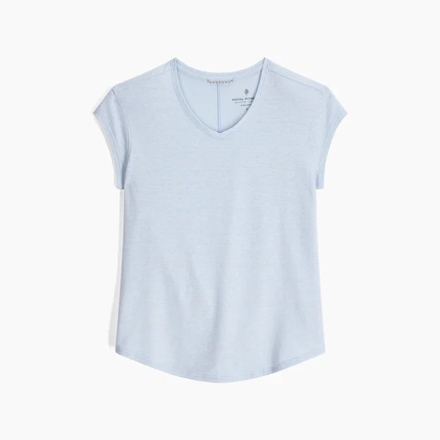 Royal Robbins T-shirt Vacationer V-Nk S/S Women