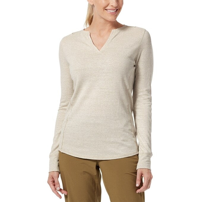 Chemise Manches Longues Royal Robbins Mountain Henley Femmes - Plein Air Entrepôt