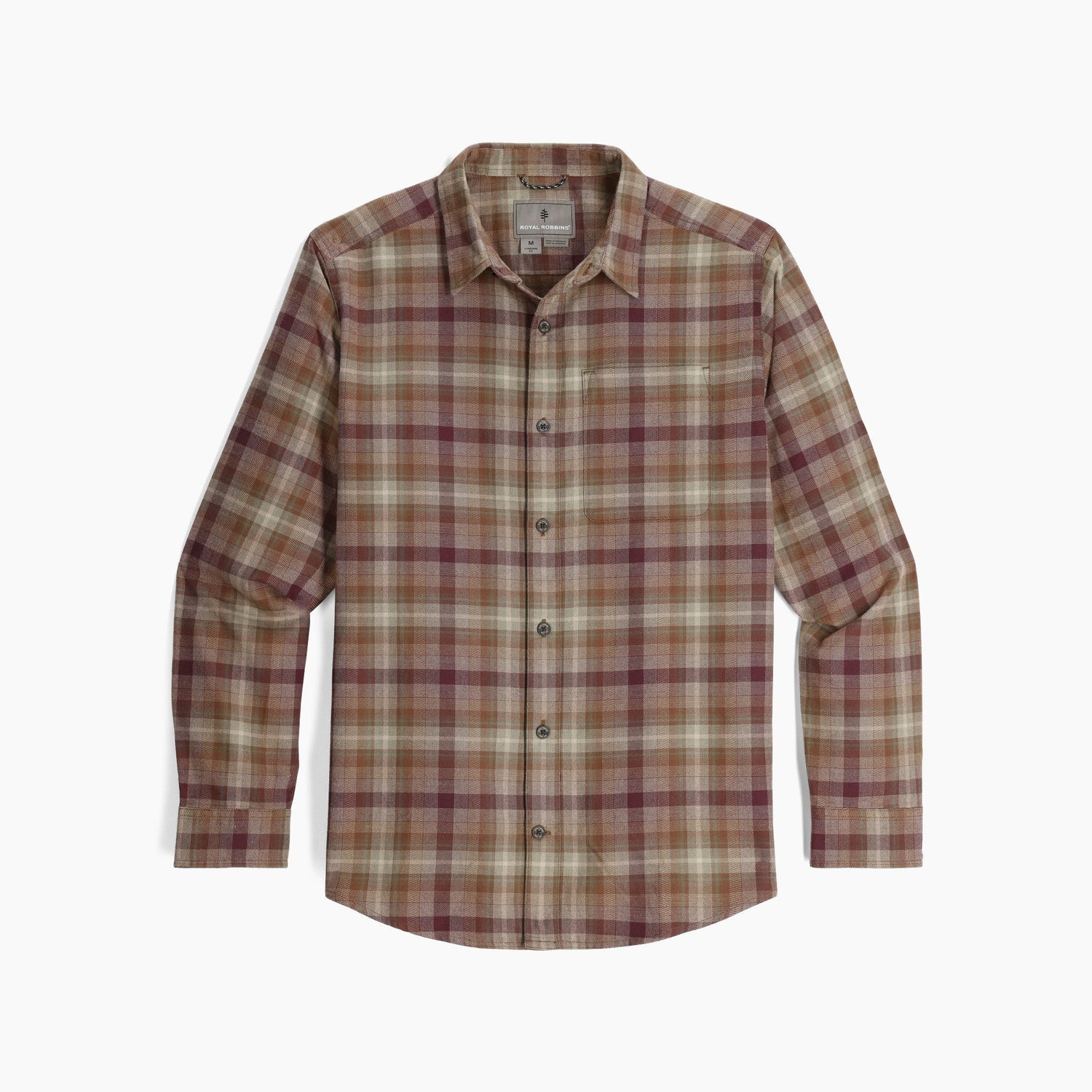 Chemise Royal Robbins Lieback Manches Longues Hommes - Plein Air Entrepôt