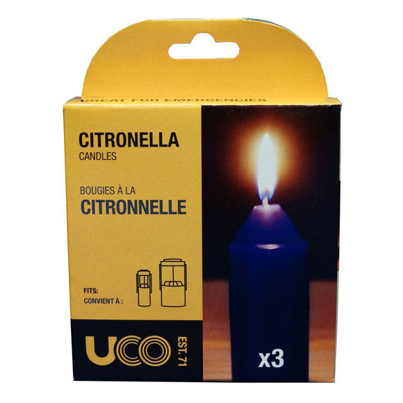 Uco Chandelles à la Citronnelle - Plein Air Entrepôt