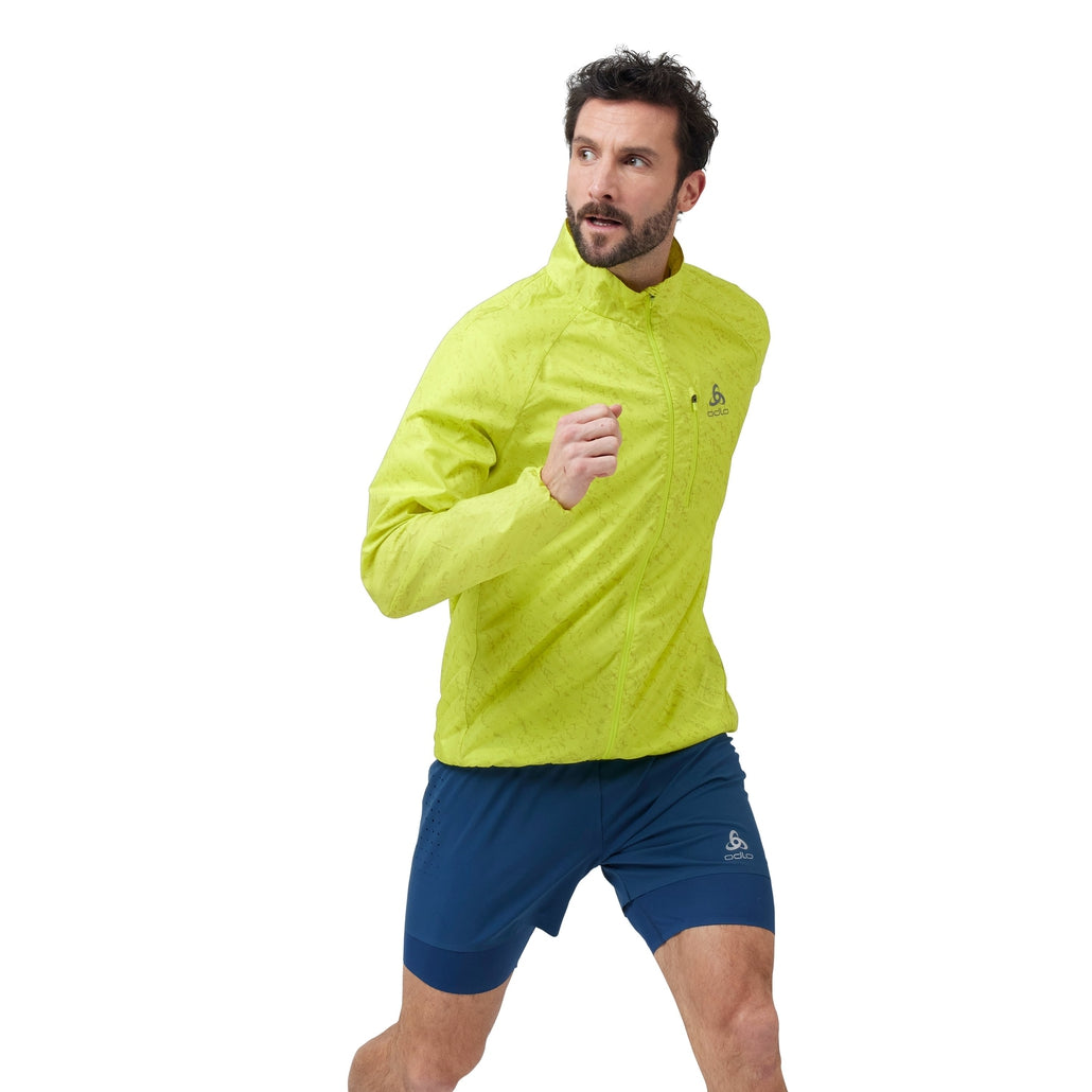 Odlo Jacket Zeroweight Print Hommes - Plein air Entrepôt