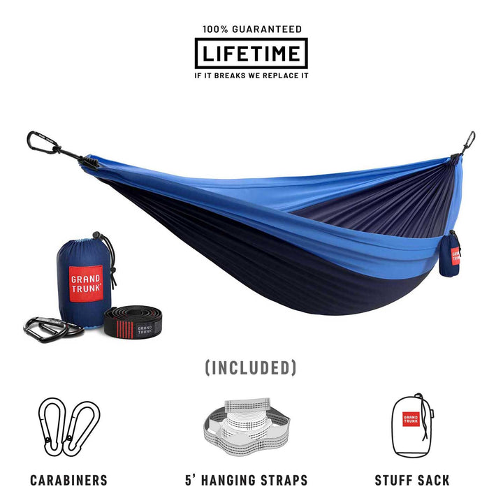 Grand Trunk Hamac Double Avec Attaches - Plein Air Entrepôt