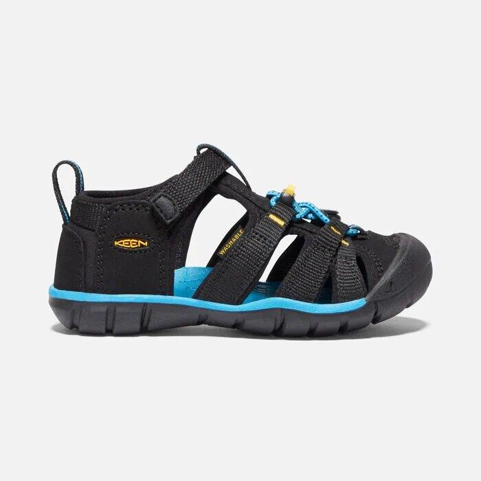 KEEN Sandales Aquatiques Enfant Seacamp 2 CNX - Modèle Hybride Fermé Idéal Pour L'Eau Et Les Aventures