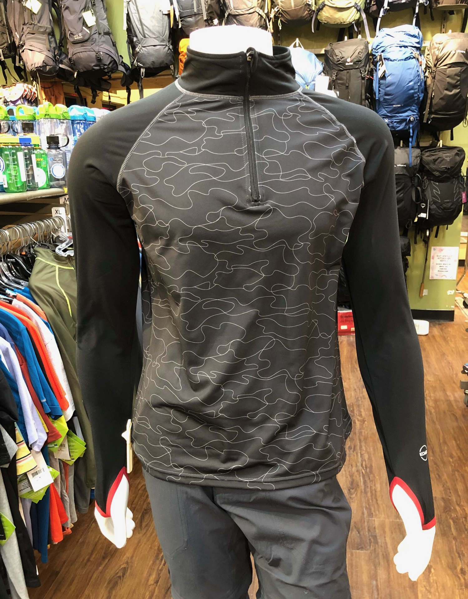 Kombi B3 Active Warm Col Zip Homme - Plein Air Entrepôt