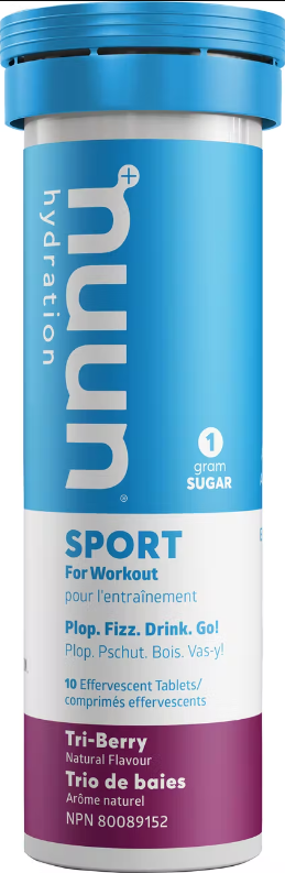 Nuun Active Sport Pastilles Electrolytes - Plein Air Entrepôt