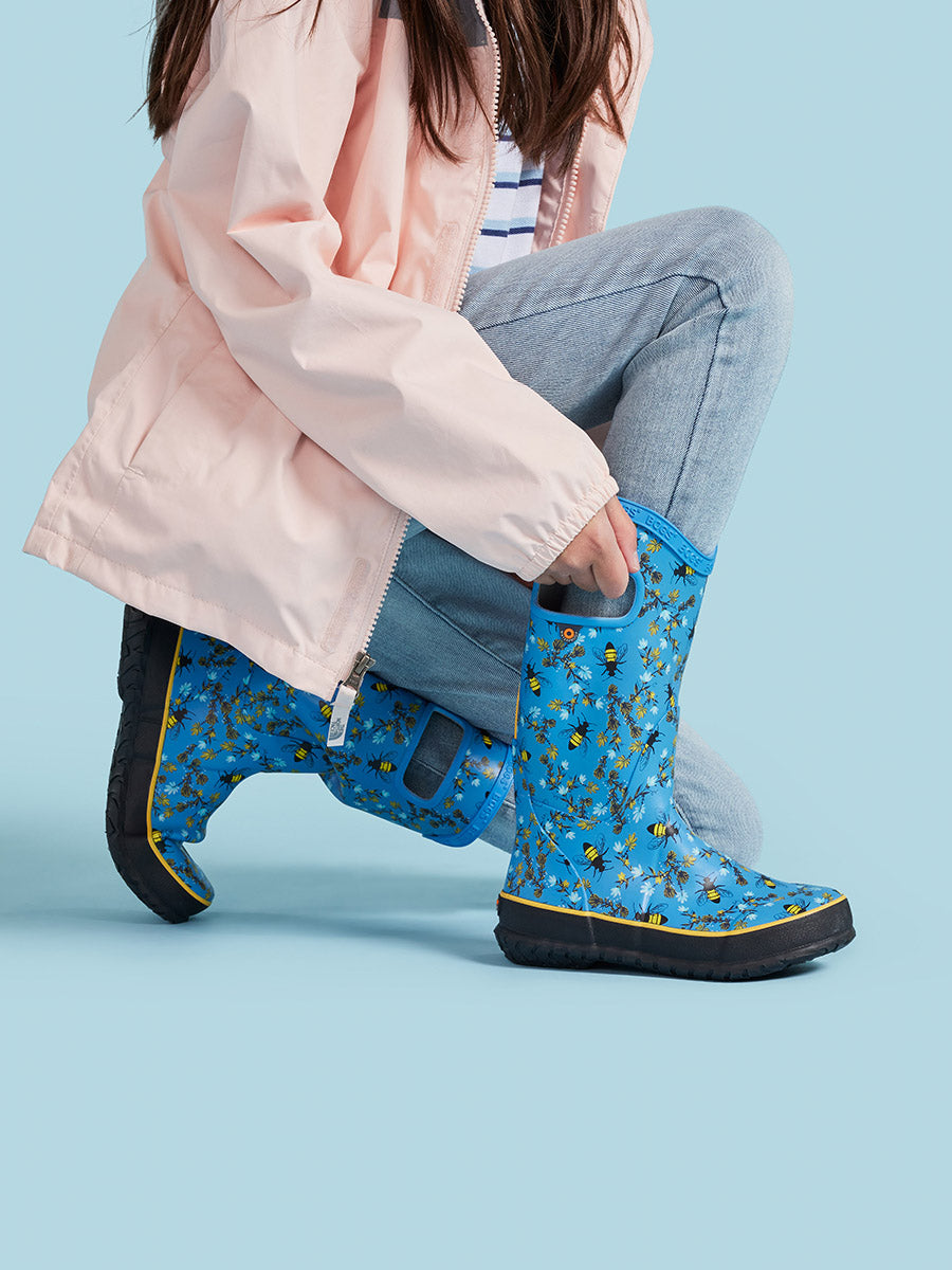 Bottes de pluie BOGS Rainboots Bees Grand Enfant - Plein air Entrepôt