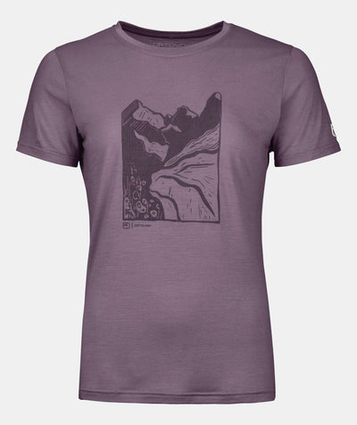 T-shirt Ortovox 120 COOL TEC MTN CUT Femmes - Plein air Entrepôt