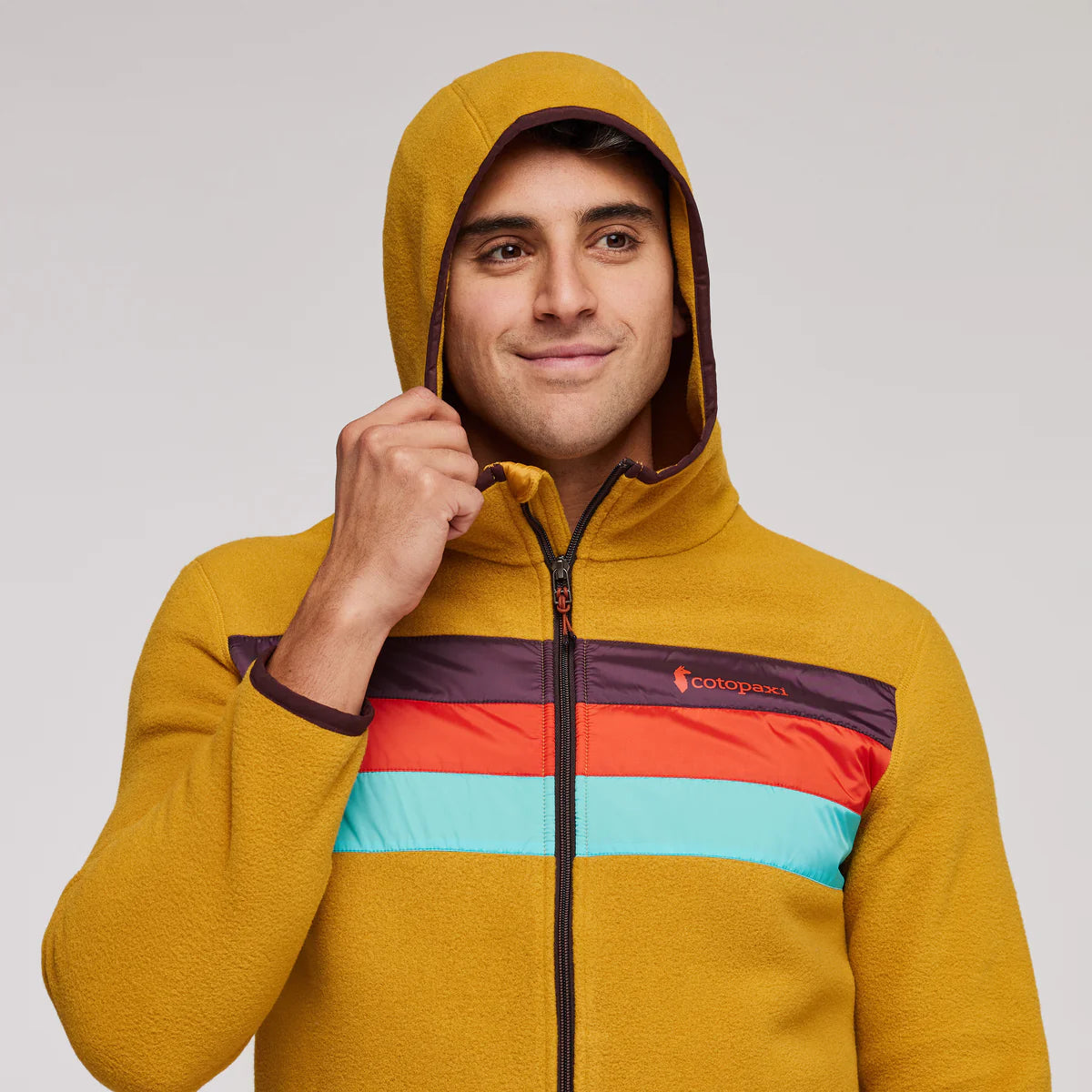 Cotopaxi Teca Fleece Hooded Full-Zip Jacket Hommes - Plein Air Entrepôt