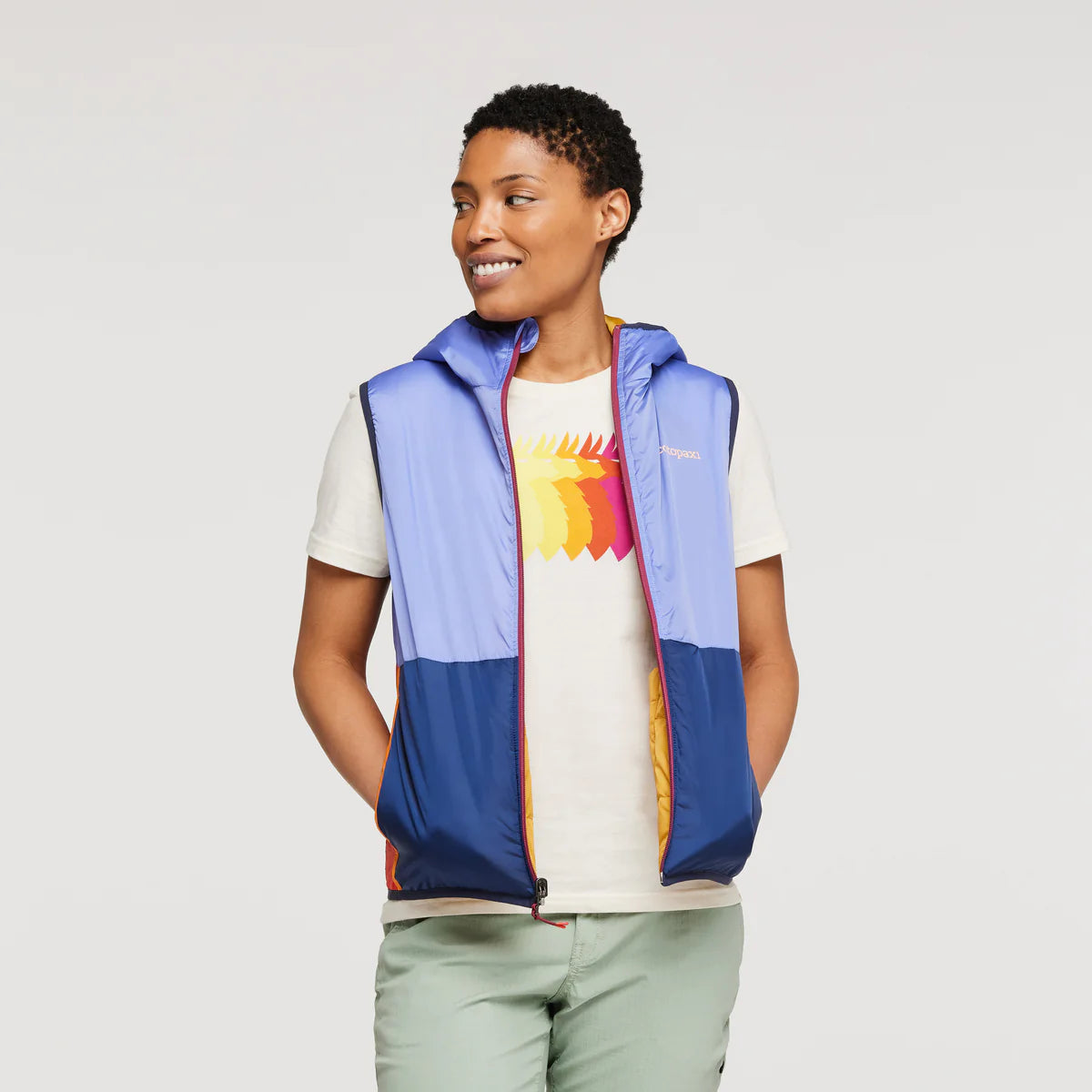 Cotopaxi Teca Calido Hooded Vest Femmes - Plein Air Entrepôt