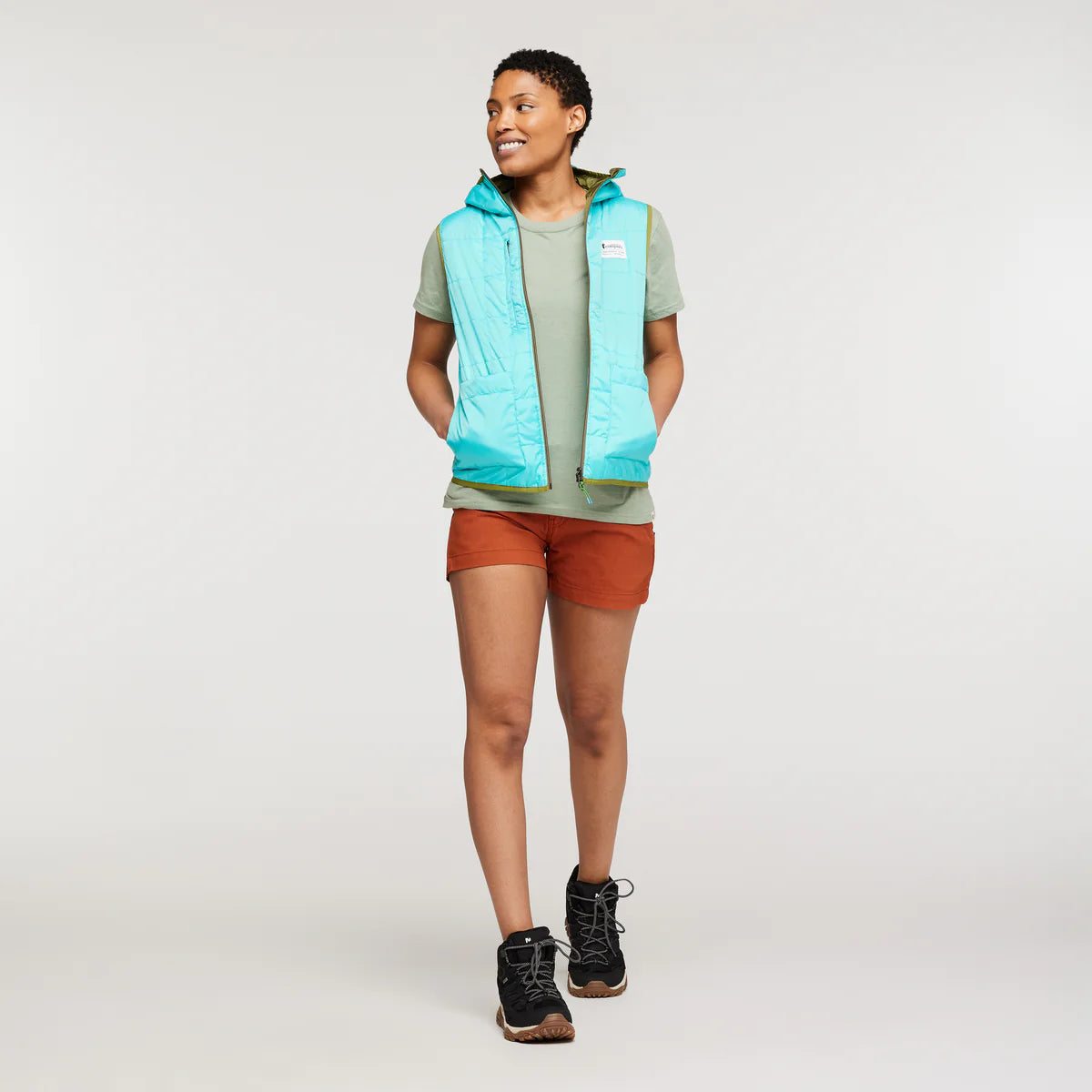 Cotopaxi Teca Calido Hooded Vest Femmes - Plein Air Entrepôt