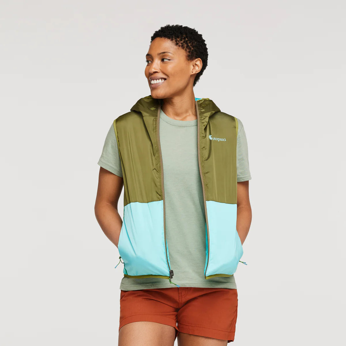 Cotopaxi Teca Calido Hooded Vest Femmes - Plein Air Entrepôt