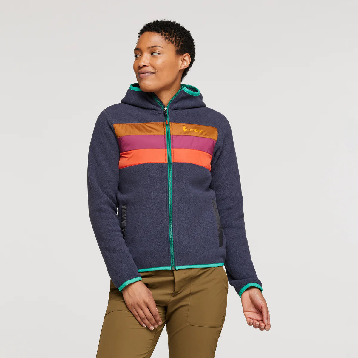 Cotopaxi Manteau Teca Fleece Hooded Femme - Plein Air Entrepôt