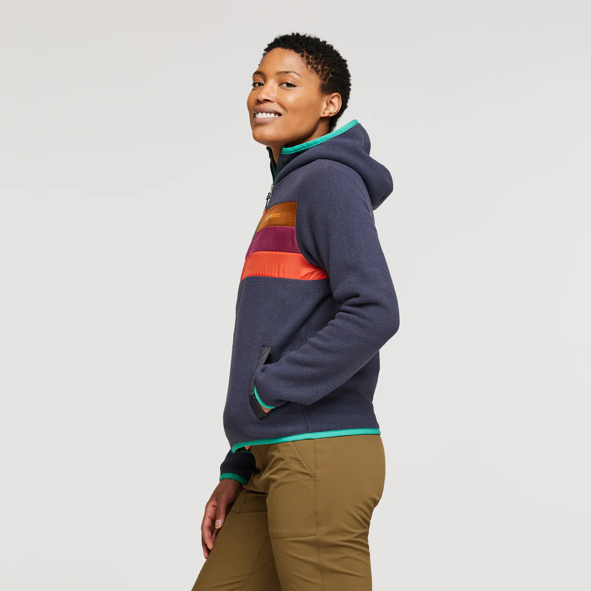 Cotopaxi Manteau Teca Fleece Hooded Femme - Plein Air Entrepôt