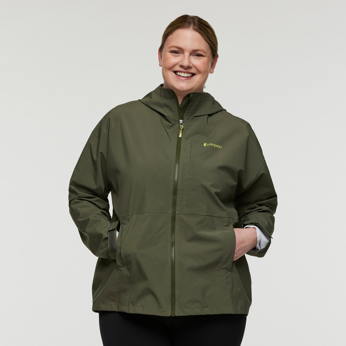 Cotopaxi Rain Jacket Cielo Women