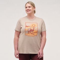 T-shirt Cotopaxi Llama Greetings Organic Femmes - Plein Air Entrepôt