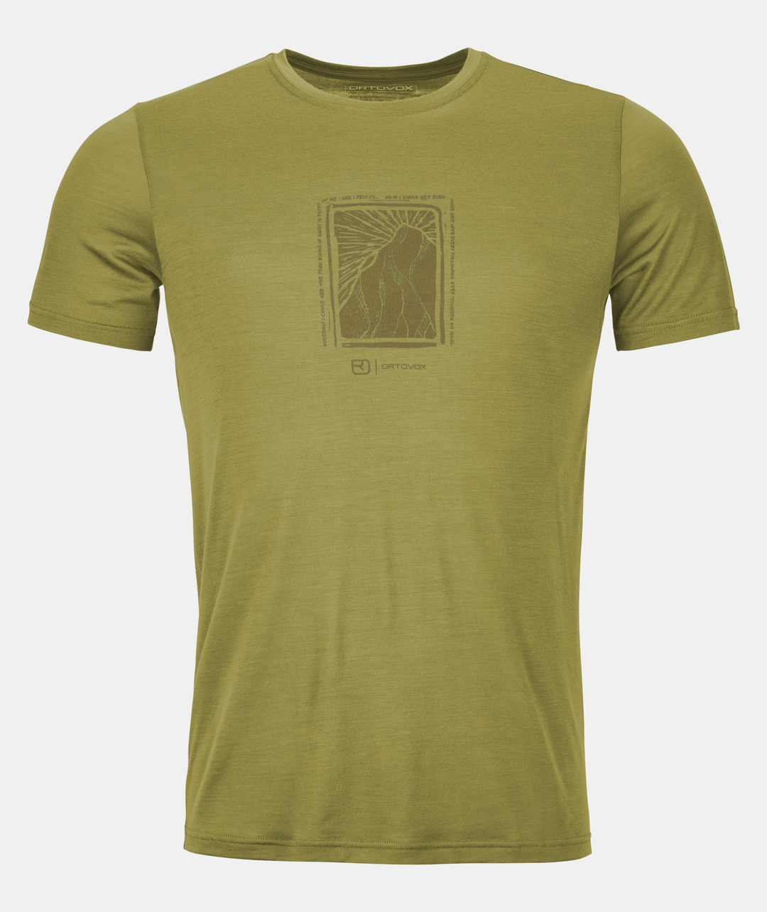 T-shirt Ortovox 120 COOL TEC MTN CUT Hommes - Plein air Entrepôt