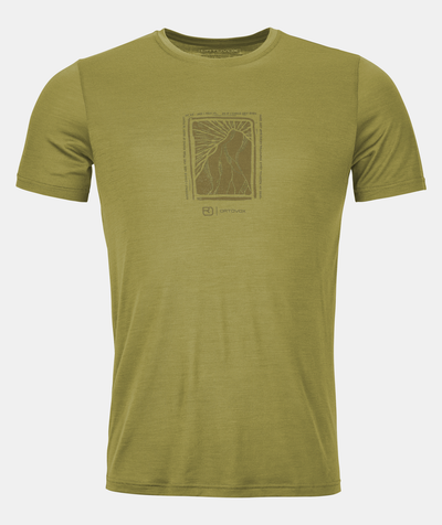 T-shirt Ortovox 120 COOL TEC MTN CUT Hommes - Plein air Entrepôt