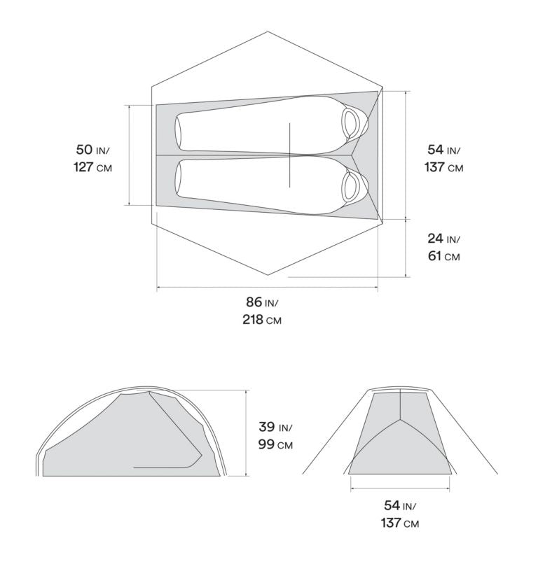 Tente Mountain Hardwear Strato UL 2