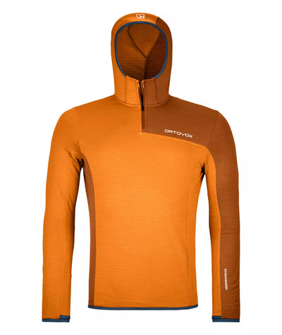 Polaire Ortovox FLEECE LIGHT GRID ZN à capuchon Hommes - Plein air Entrepôt