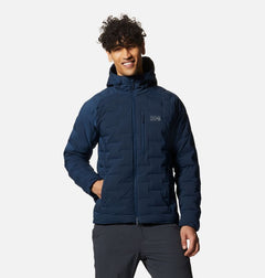 Manteau d'hiver Mountain Hardwear Stretchdown à Capuchon Hommes - Plein Air Entrepôt