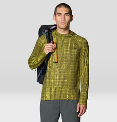 Chandail Solaire à capuchon Mountain Hardwear Crater Lake Manches Longues Hommes - Plein air Entrepôt