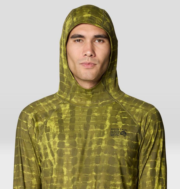 Chandail Solaire à capuchon Mountain Hardwear Crater Lake Manches Longues Hommes - Plein air Entrepôt