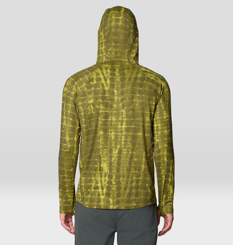 Chandail Solaire à capuchon Mountain Hardwear Crater Lake Manches Longues Hommes - Plein air Entrepôt