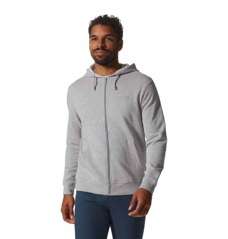 Chandail à Capuchon Mountain Hardwear Logo zip pleine longueur Hommes - Plein Air Entrepôt