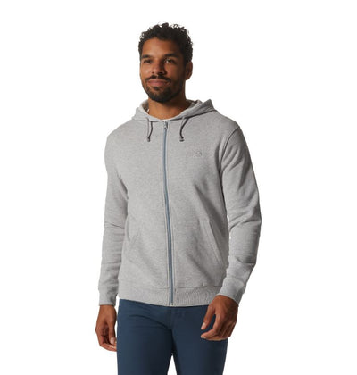 Chandail à Capuchon Mountain Hardwear Logo zip pleine longueur Hommes - Plein Air Entrepôt