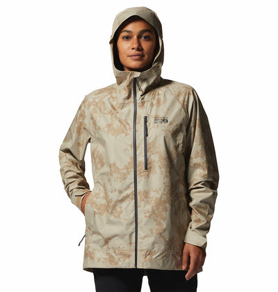 Manteaux imper-respirant Mountain Hardwear Stretch Ozonic Femme