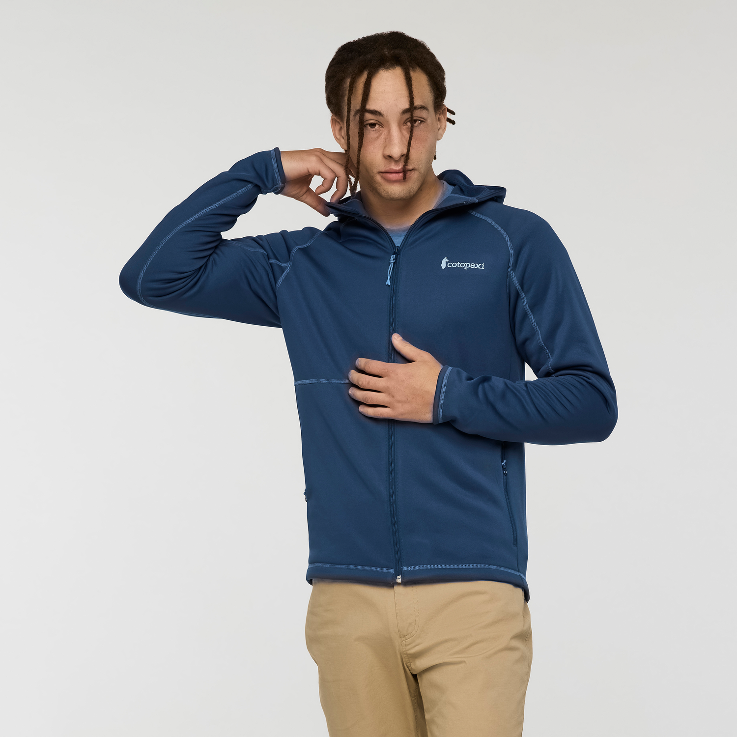 Polaire à capuchon Cotopaxi Tempa Fleece Plein Zip Hommes - Plein Air Entrepôt