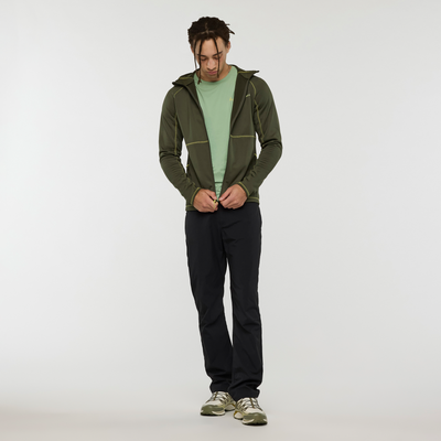 Polaire à capuchon Cotopaxi Tempa Fleece Plein Zip Hommes - Plein Air Entrepôt