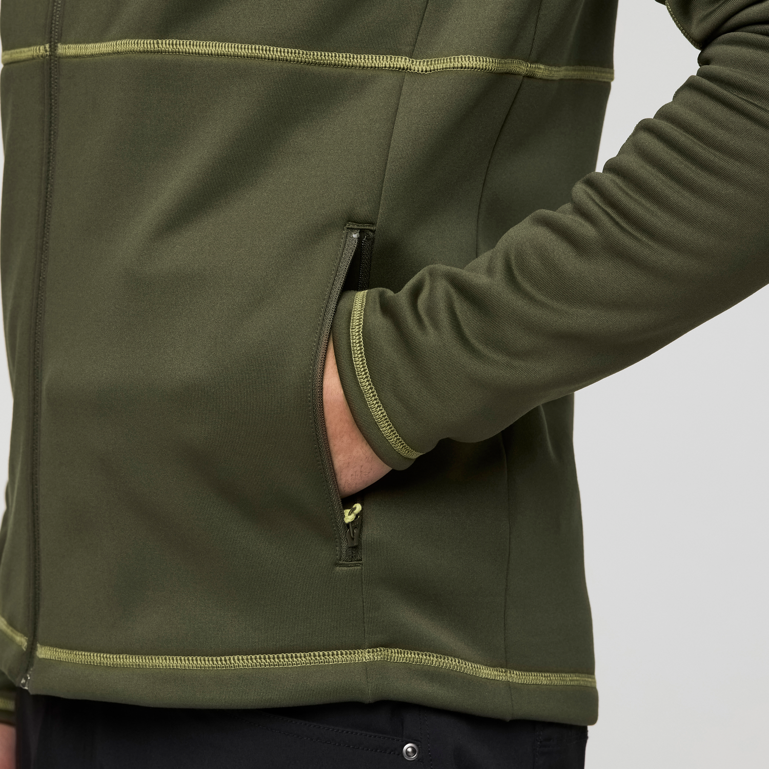 Polaire à capuchon Cotopaxi Tempa Fleece Plein Zip Hommes - Plein Air Entrepôt