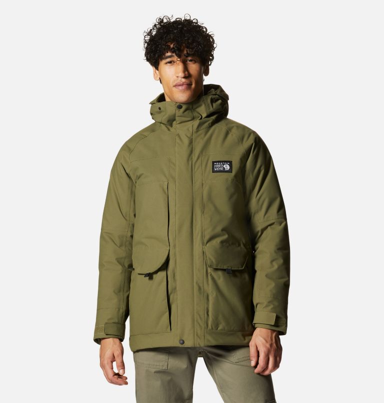 Manteau D'hiver Mountain Hardwear Weather Down Parka Hommes