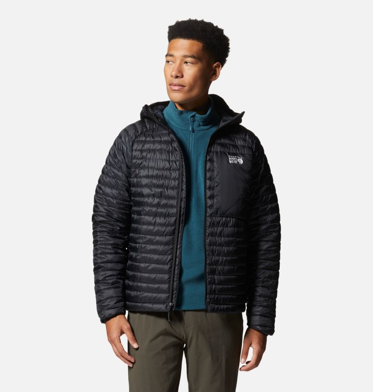 Manteau isolé Mountain Hardwear Alpintur à capuchon Hommes