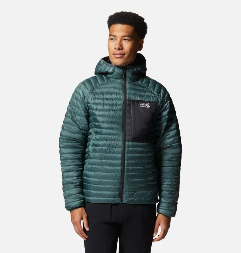 Manteau isolé Mountain Hardwear Alpintur à capuchon Hommes