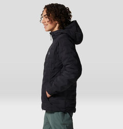 Manteau Isolé en Duvet Mountain Hardwear Stretchdown à capuchon Hommes - Plein air Entrepôt