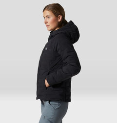 Manteau Isolé en Duvet Mountain Hardwear Stretchdown à capuchon Femmes - Plein air Entrepôt