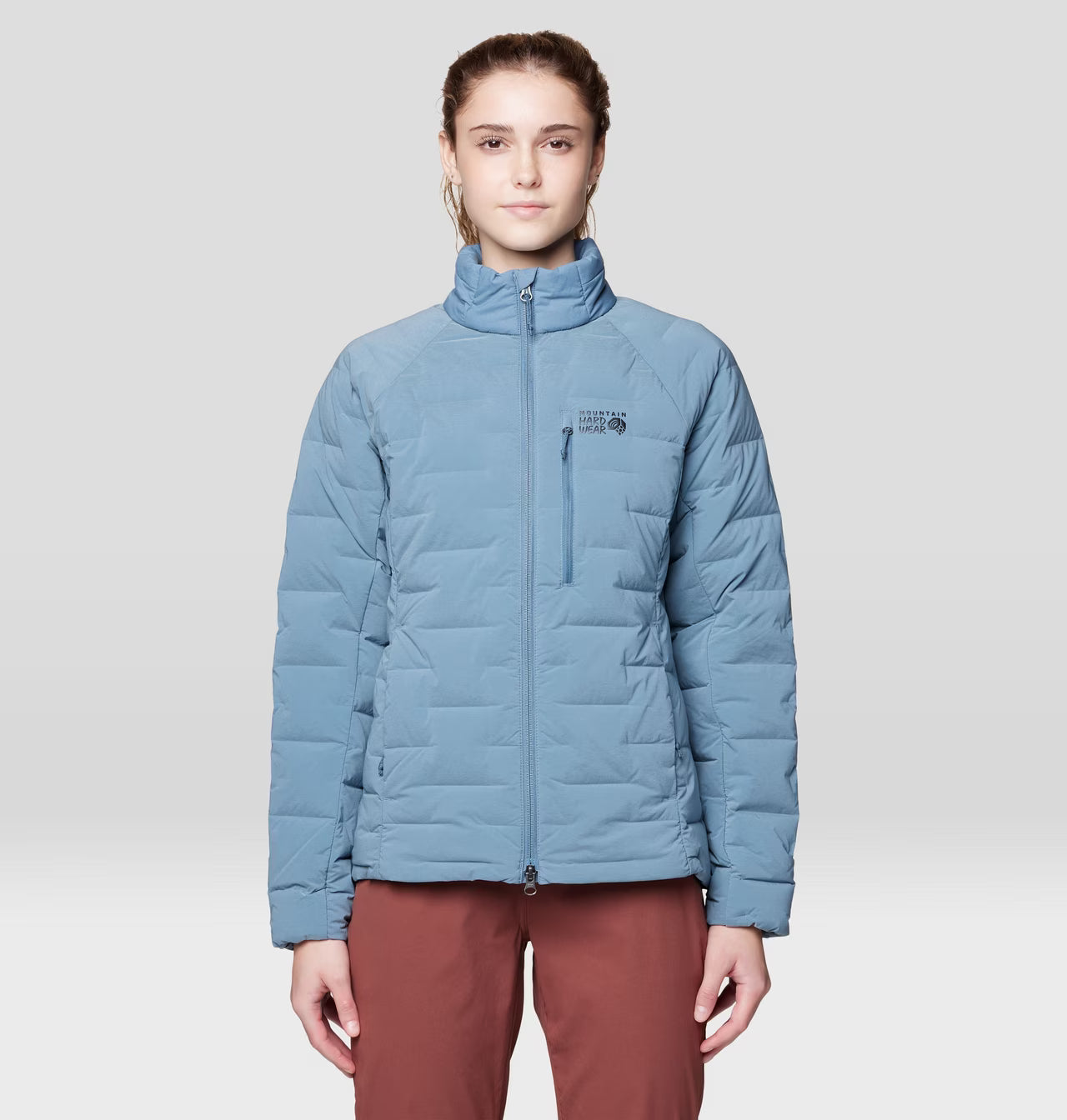 Manteau Isolé en Duvet Mountain Hardwear Stretchdown à capuchon Femmes