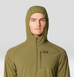 Chandail à capuchon Mountain Hardwear Sunshield Hoody Demi-Zip Hommes - Plein air Entrepôt