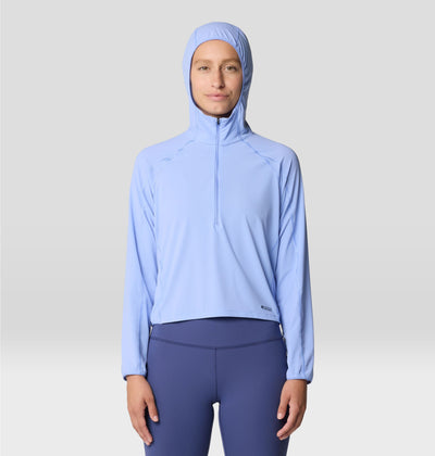 Chandail à capuchon Mountain Hardwear Sunshield Hoody Demi-Zip Femmes - Plein Air Entrepôt