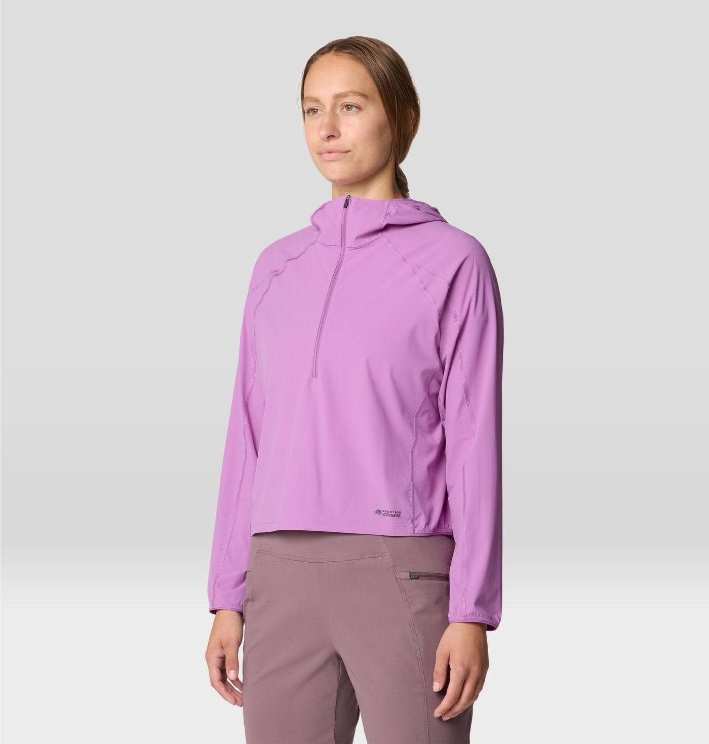 Chandail à capuchon Mountain Hardwear Sunshield Hoody Demi-Zip Femmes - Plein air Entrepôt