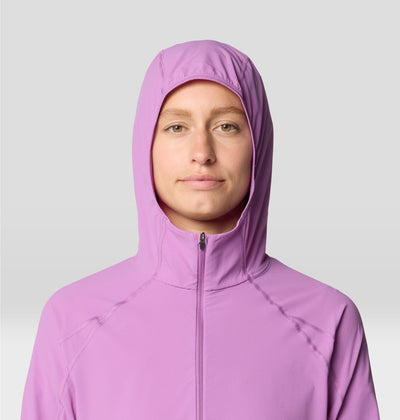 Chandail à capuchon Mountain Hardwear Sunshield Hoody Demi-Zip Femmes - Plein air Entrepôt